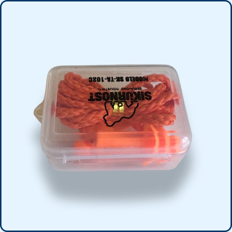 Bouchons Anti-bruit | Filaire | Silicone | Orange