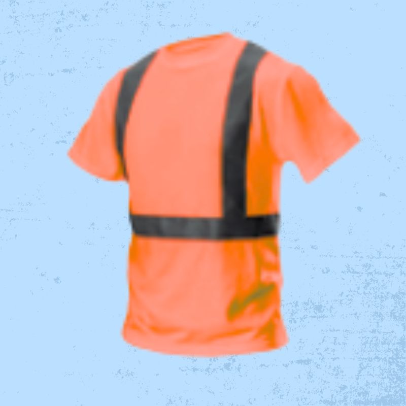 T-shirt Haute Visibilité Orange | FIRVDT1300101