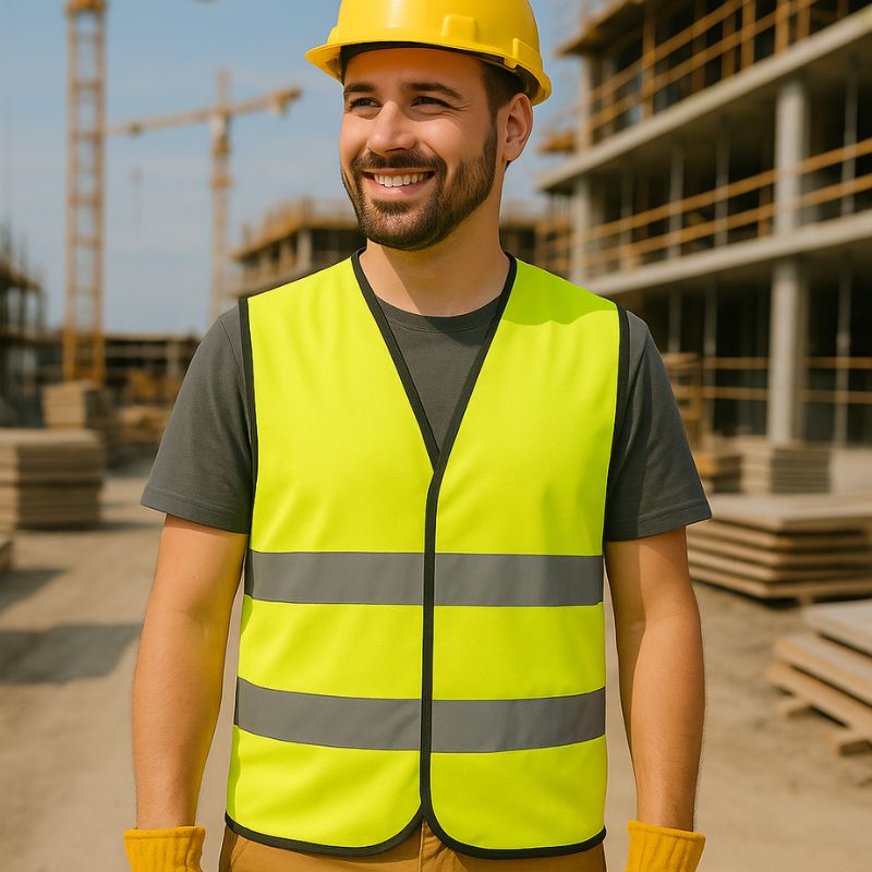 Gilet Haute Visibilité | 2 bandes | Jaune | FIRVDT1400001