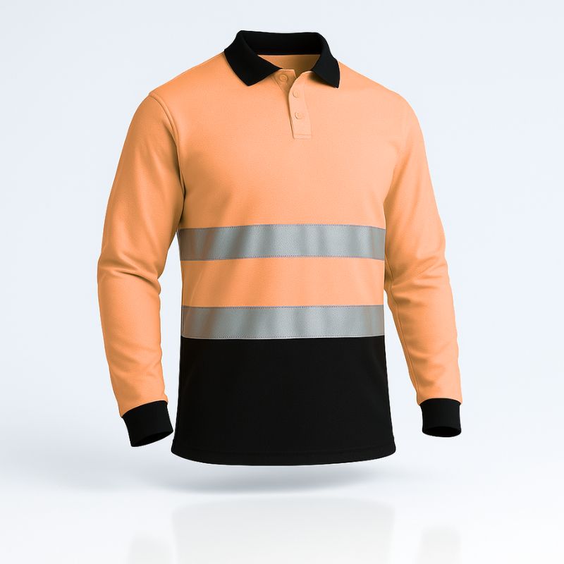 T-shirt Sécurité Manche Longue Orange | FIRVDT1300103