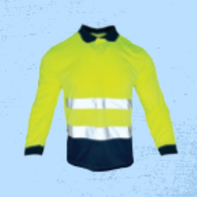 T-shirt Sécurité Manche Longue Jaune | FIRVDT1300104