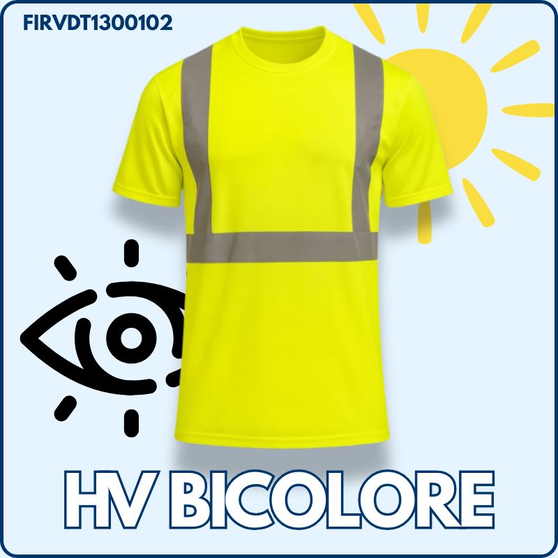 T-shirt de Travail | Haute Visibilité | Unicolore