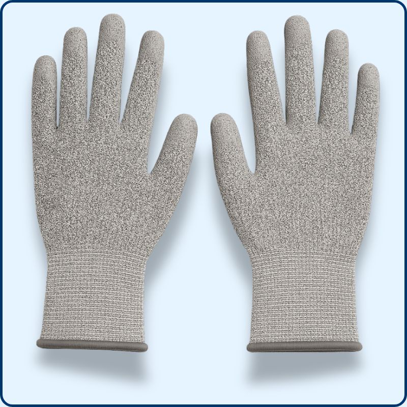 Gant de Travail | Anti-Coupure | Gris