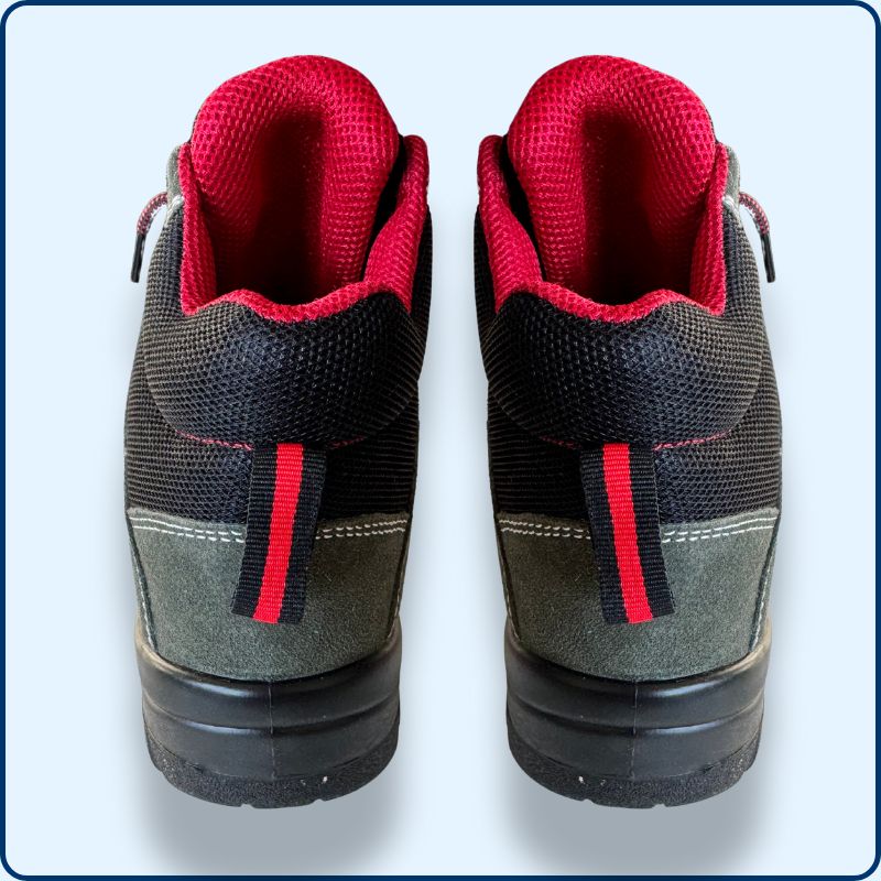 Chaussure de Sécurité | Montante | Verte | Cuir