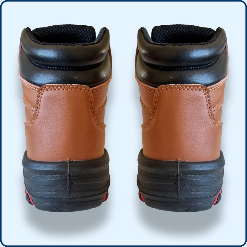 Chaussure de Sécurité | Montante | Cuire Nubuck | Marron