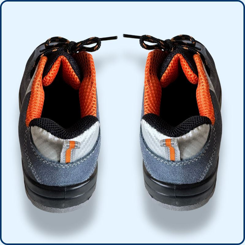 Chaussure de Sécurité | Basse | Bleue | Cuir