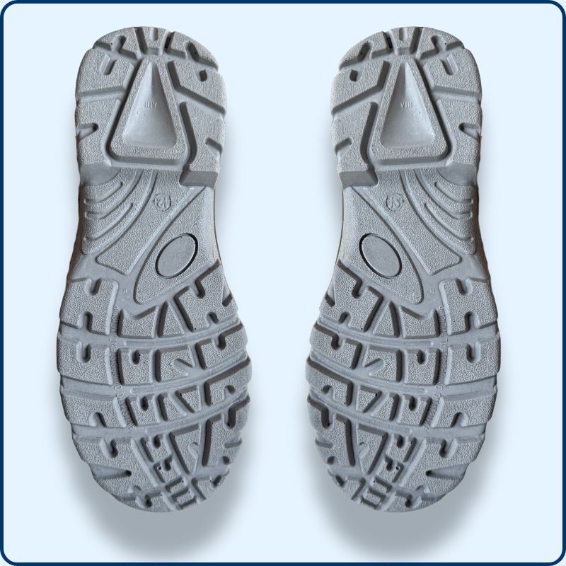 Chaussure de Sécurité | Basse | Bleue | Cuir