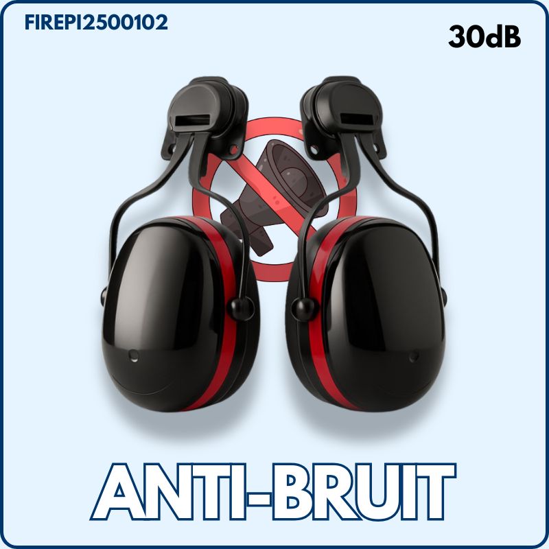 Coquille Anti-Bruit | Noir | 30 dB | ABS