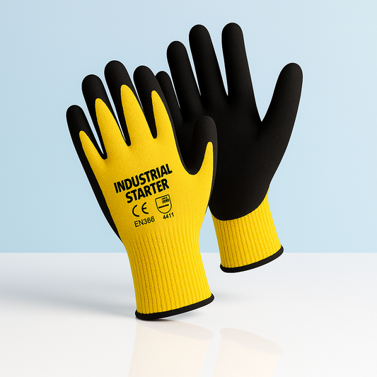 Gant en Latex Jaune | FIREPI2200303