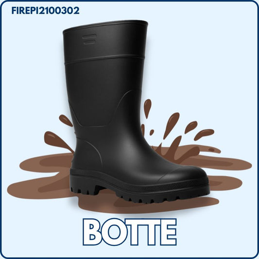 Botte de Protection | PVC | Noire