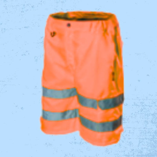 Short de Travail Haute Visibilité Orange | FIRVDT1200101