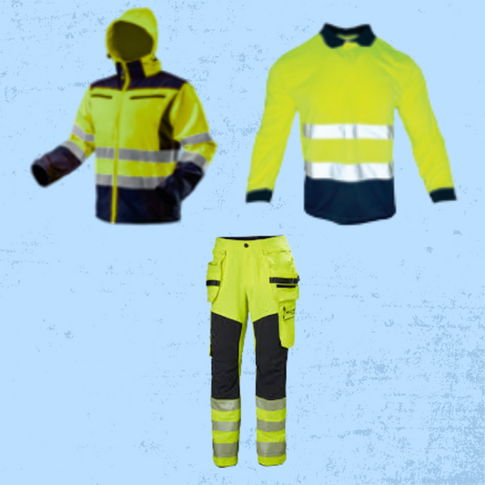 Pack Haute Visibilité Jaune Hiver