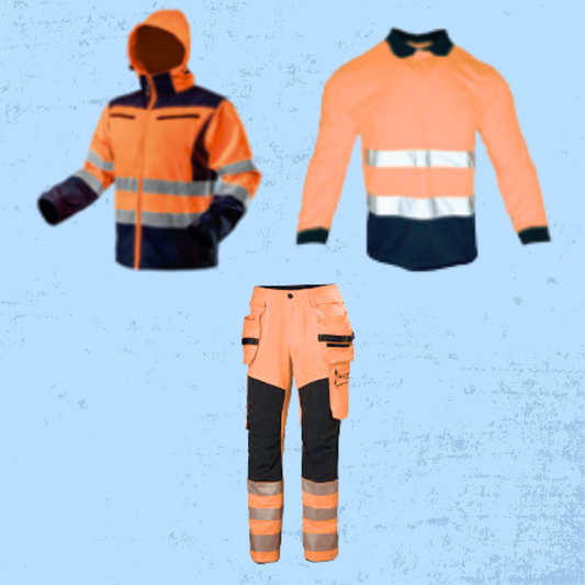 Pack Haute Visibilité Orange Hiver