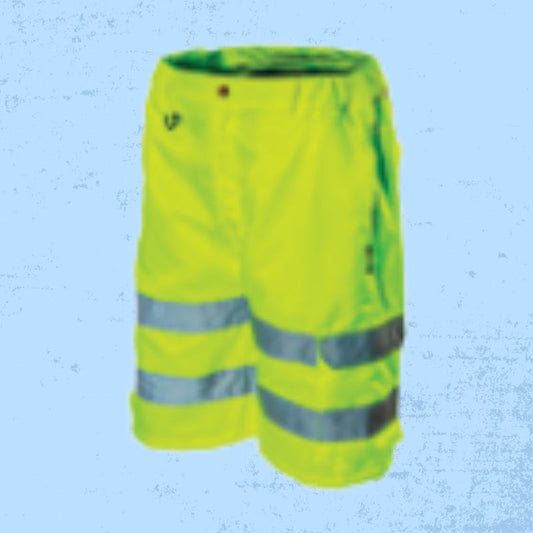 Short de Travail Haute Visibilité Jaune | FIRVDT1200102