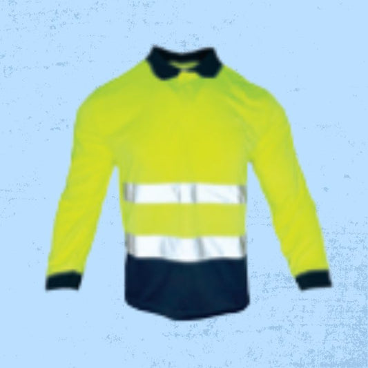 T-shirt Sécurité Manche Longue Jaune | FIRVDT1300104