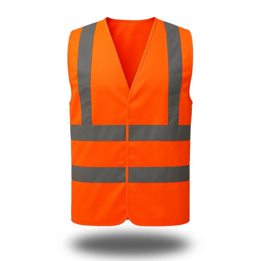 Gilet Haute Visibilité | 4 bandes | Orange | FIRVDT1400001